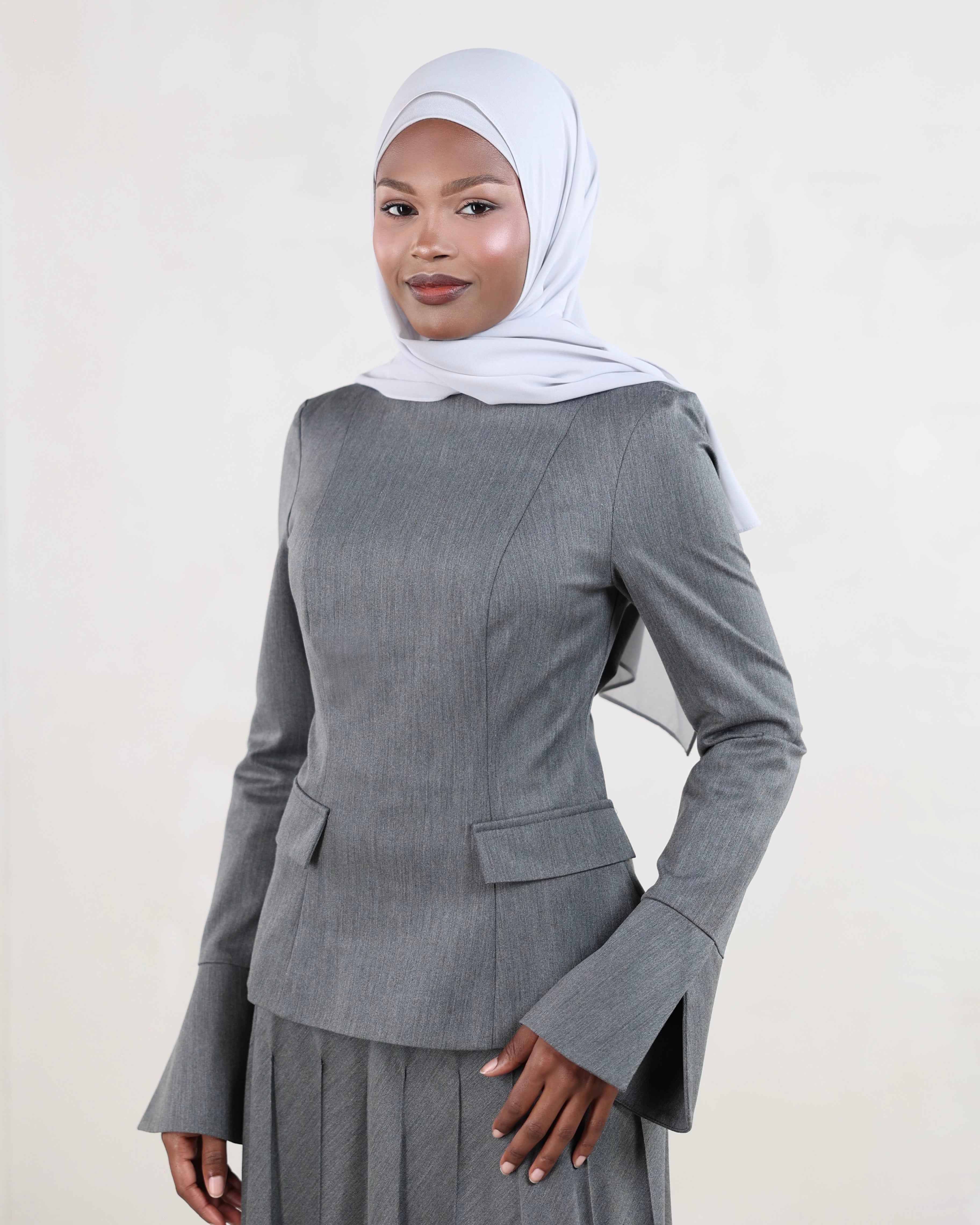 Amara Top | Charcoal