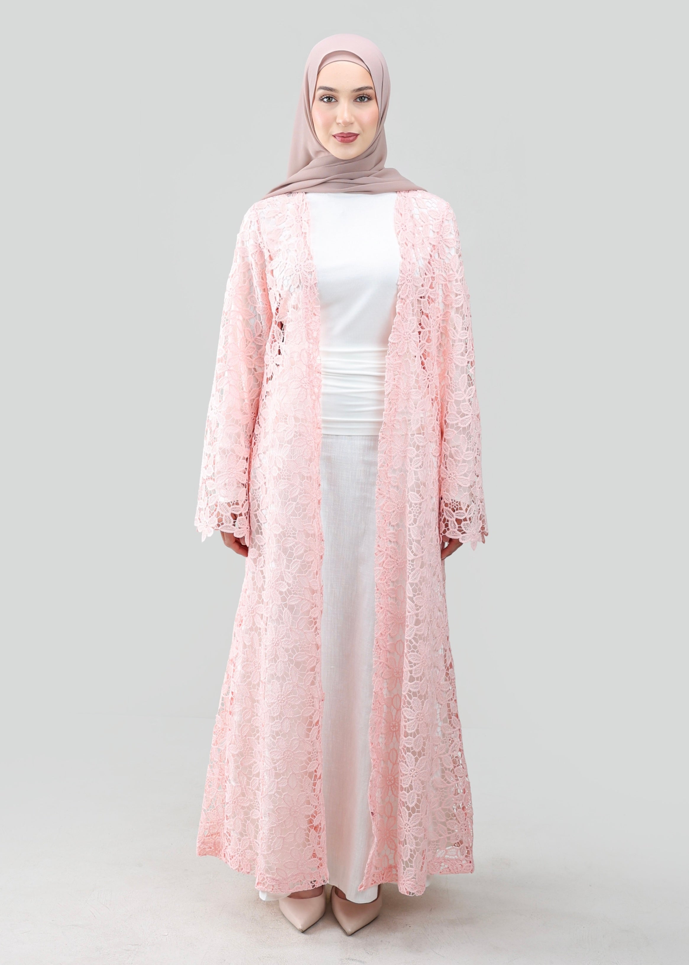Catalina Crochet Abaya