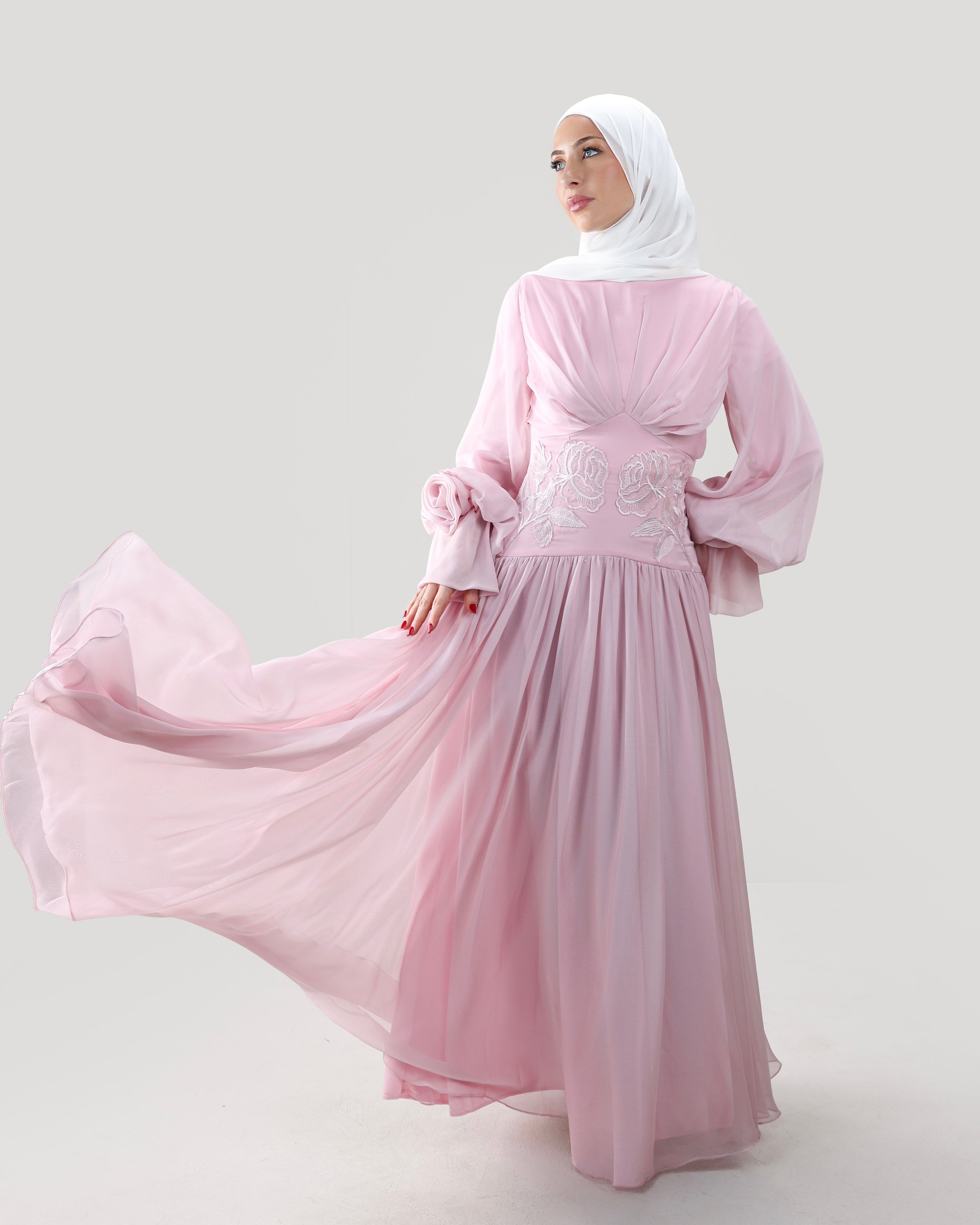 Hala Rose Gown | Pink