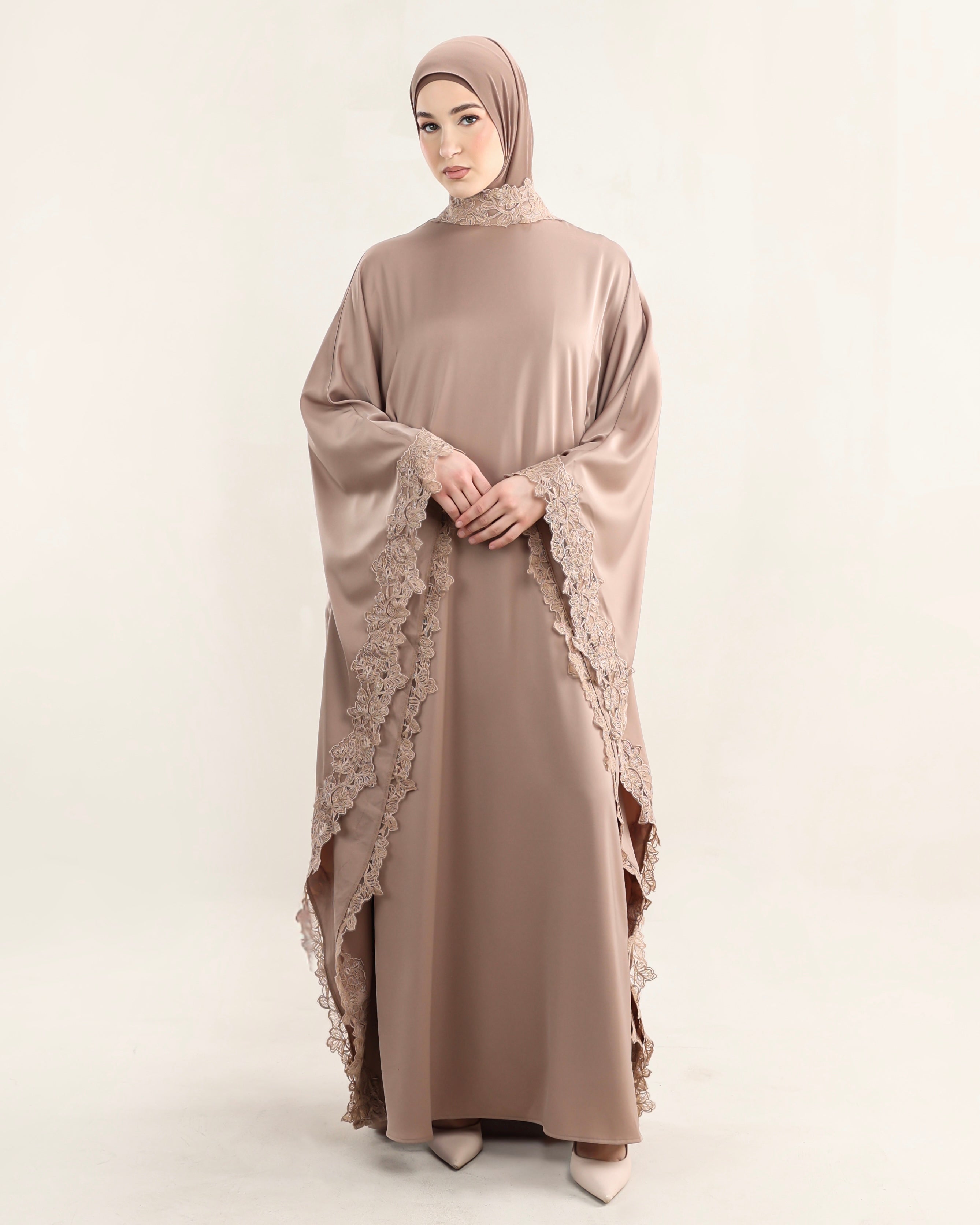 Malena Abaya | Rose Taupe