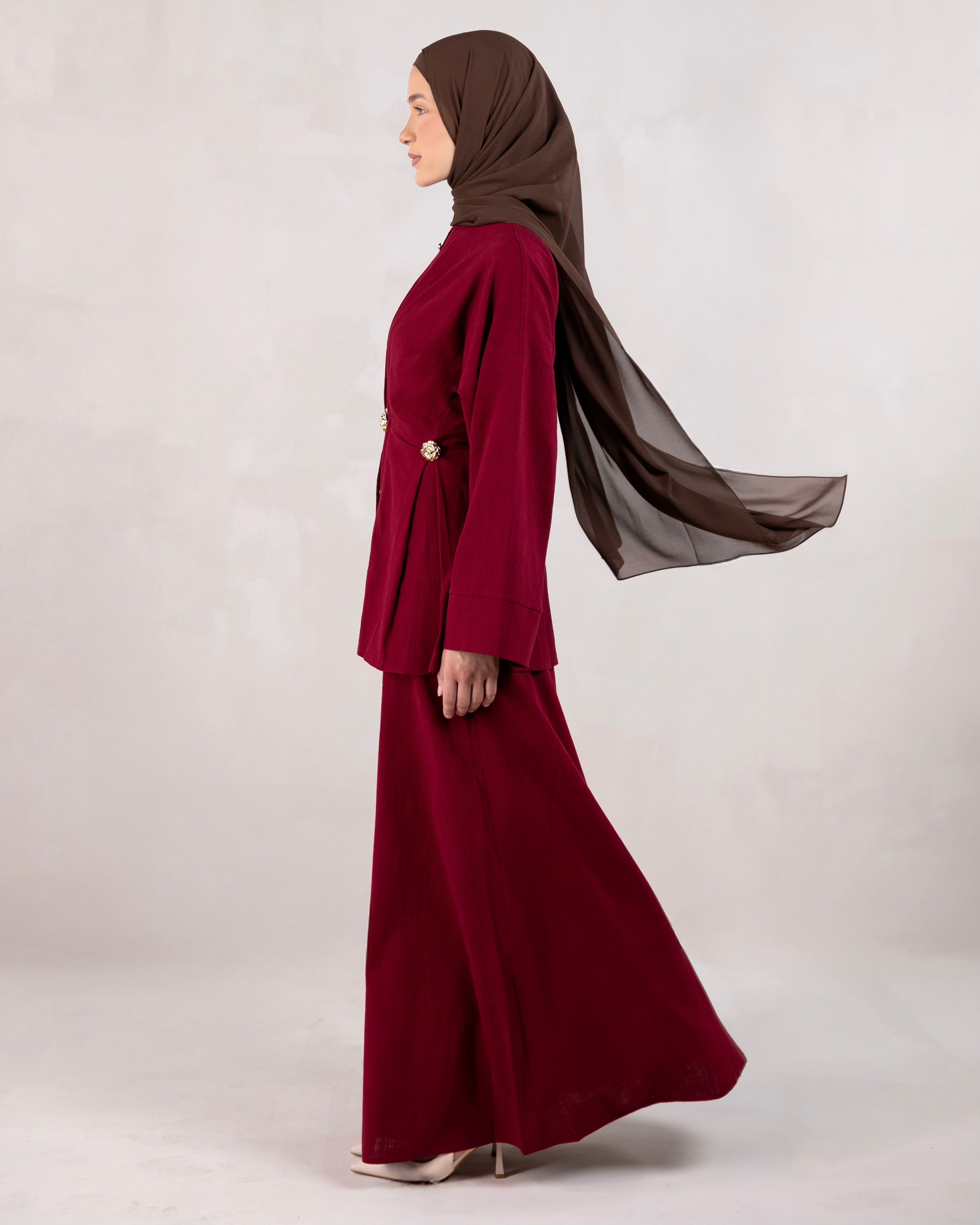 Dana Top | Maroon