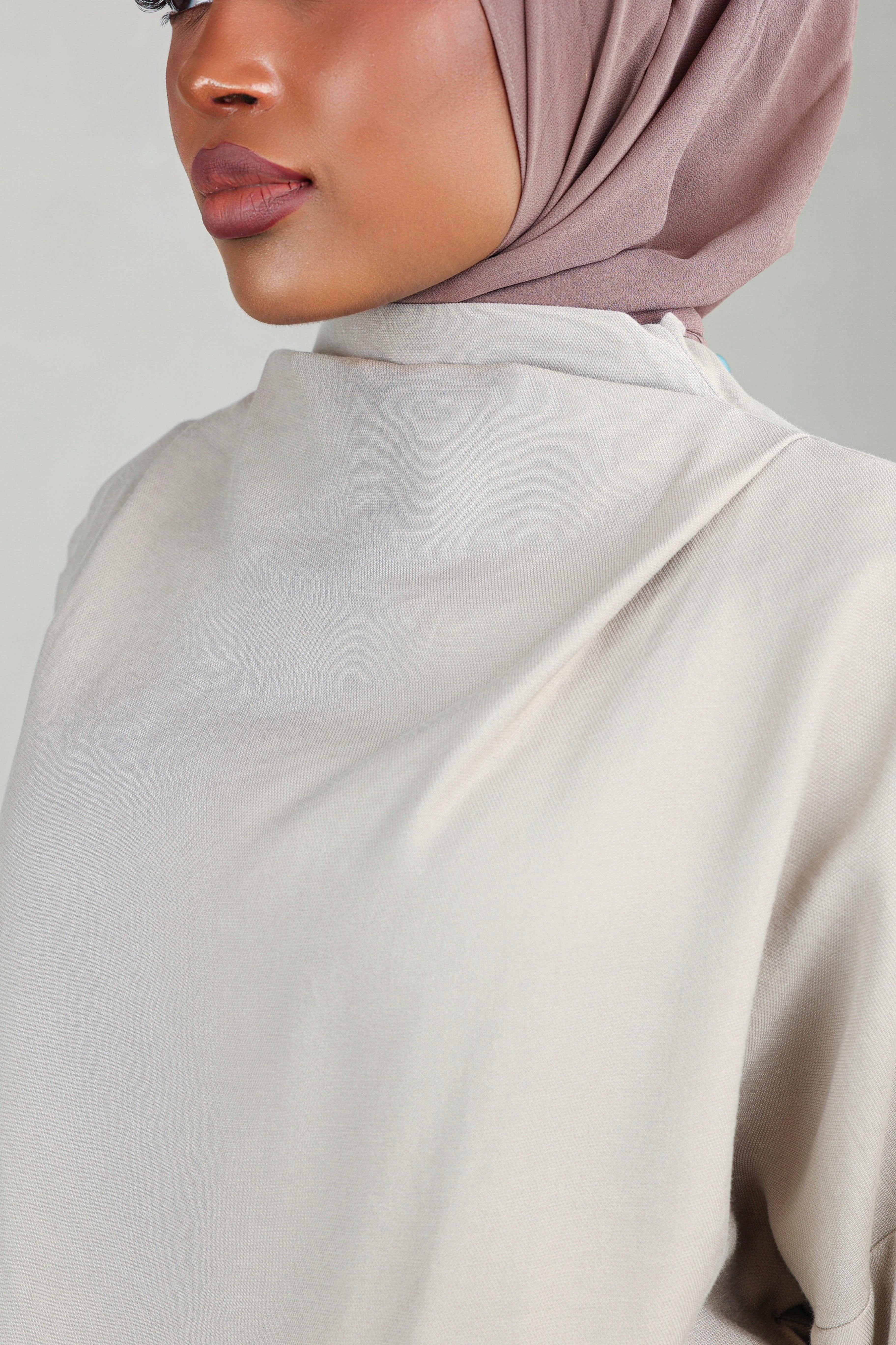 Sana Draped Top | Stone