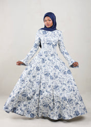 Eloise Toile Gown | French Blue