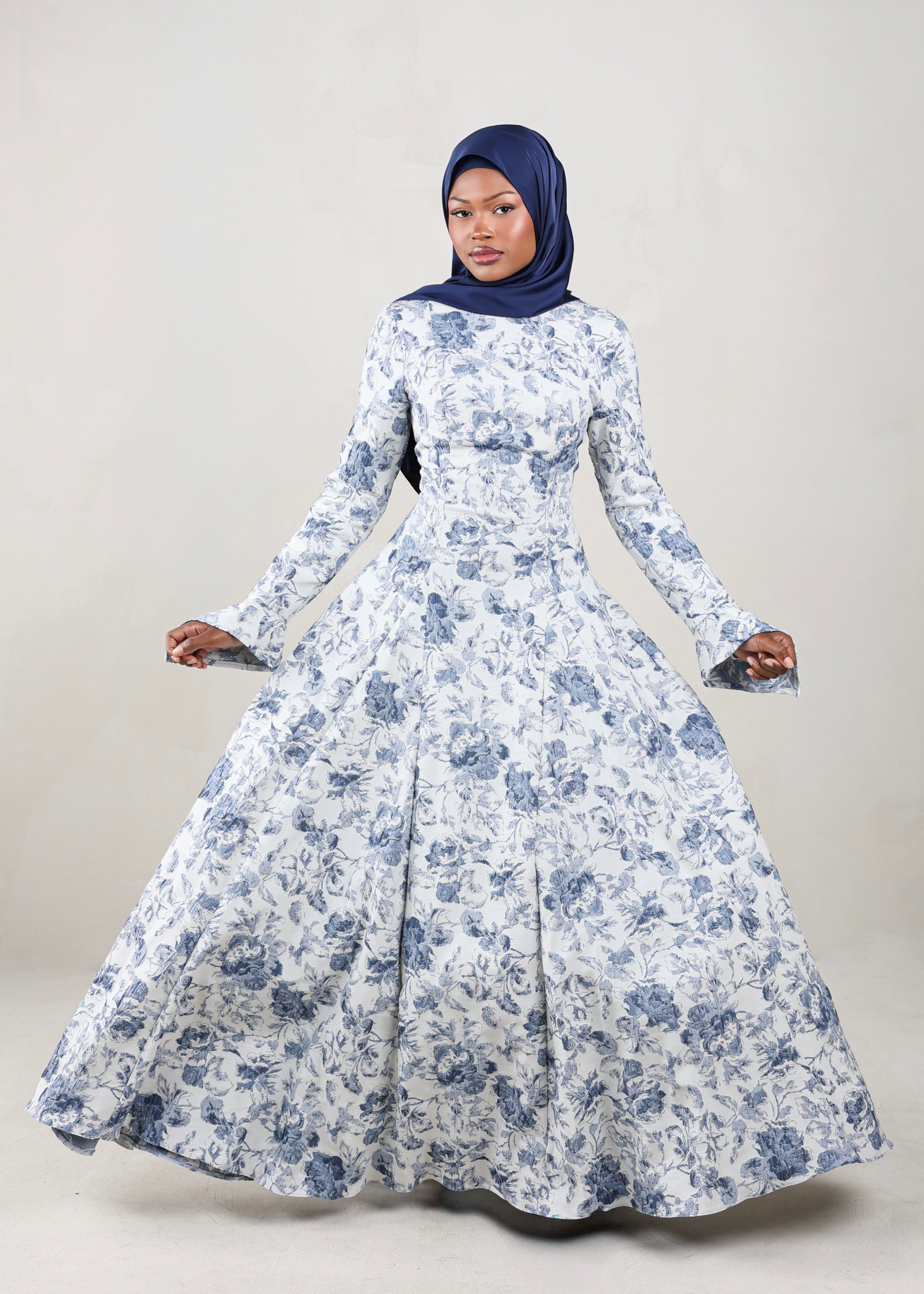 Eloise Toile Gown | French Blue