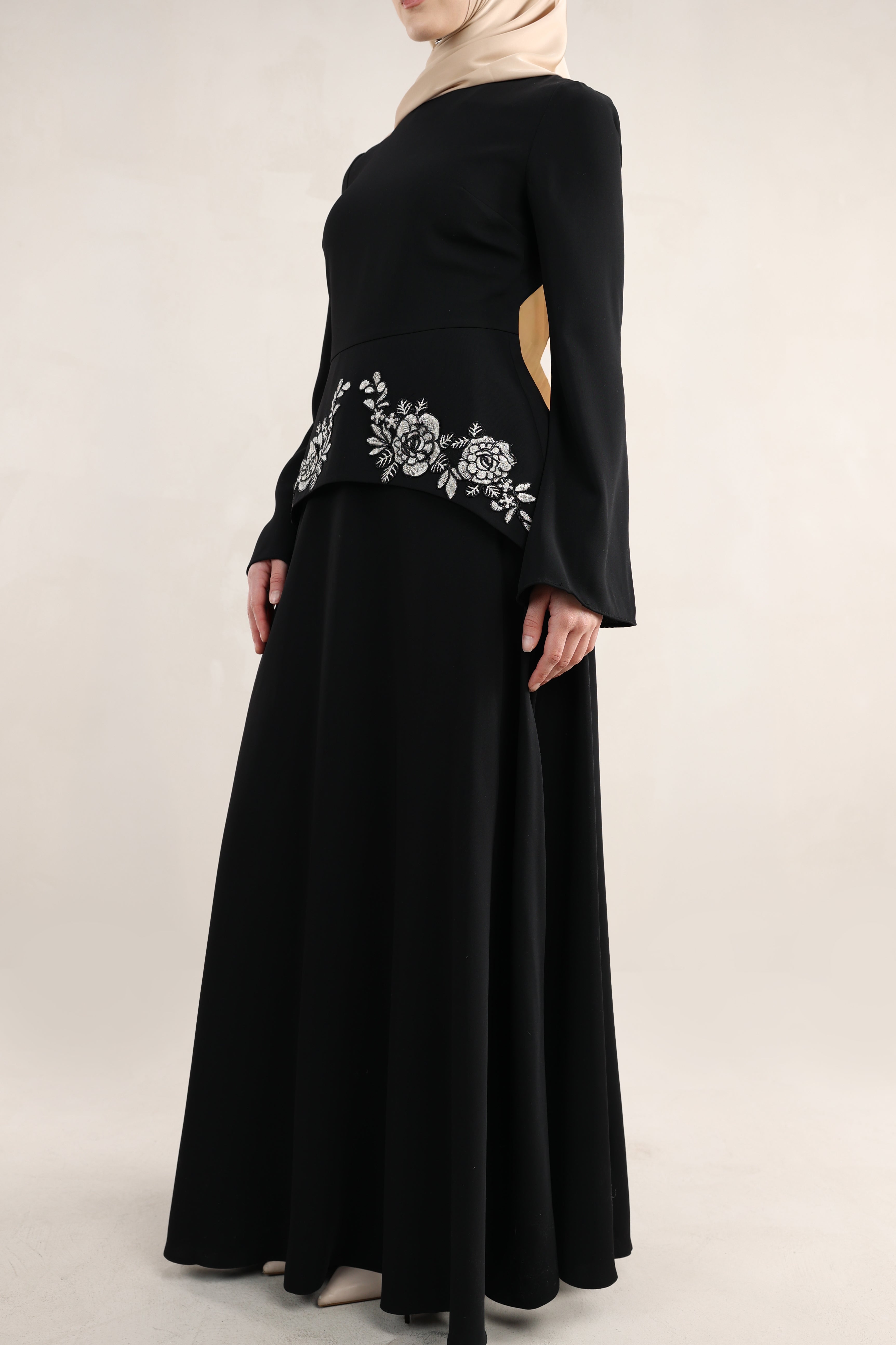 Hadeel Dress | Noir