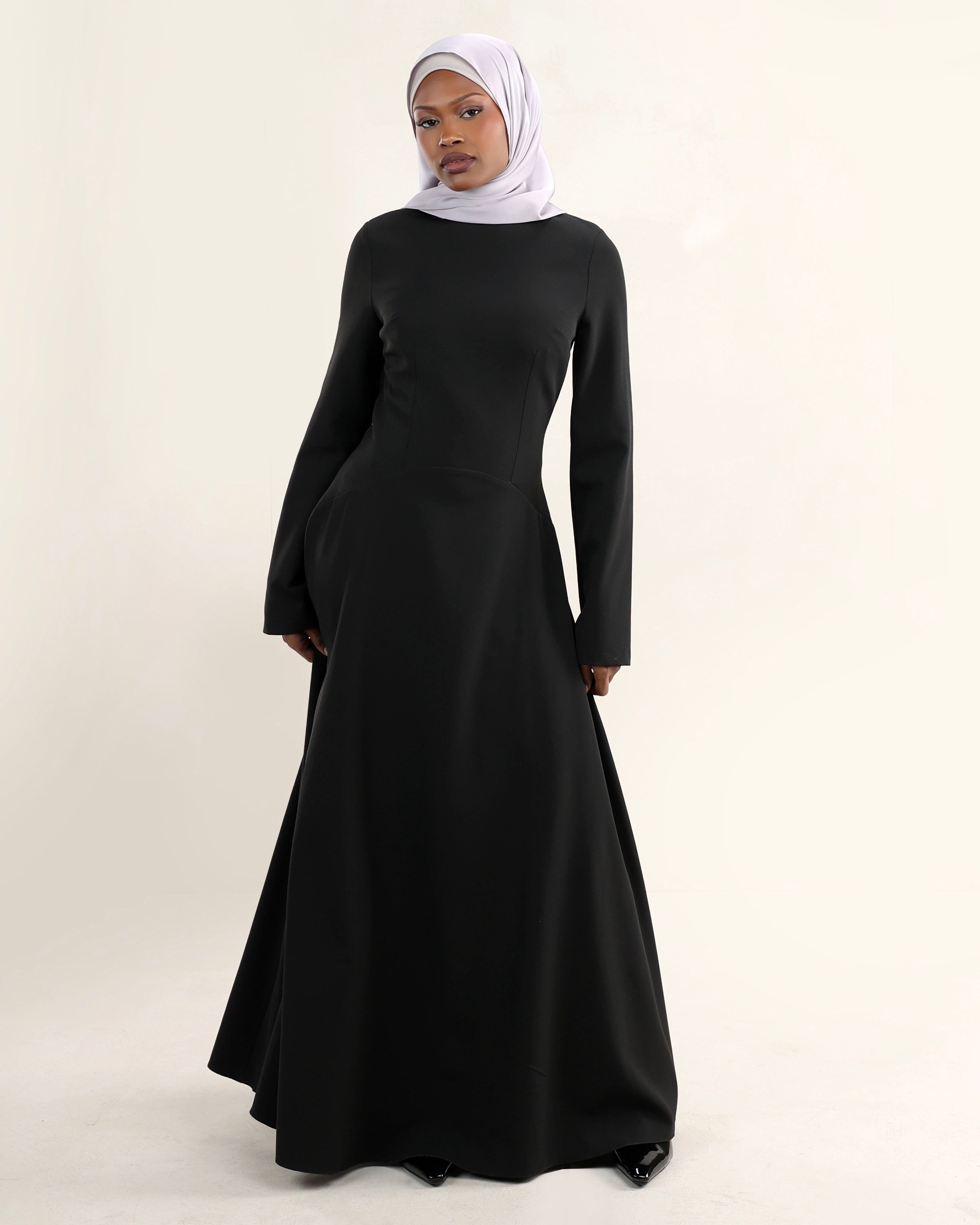 Wardeh Dress | Noir