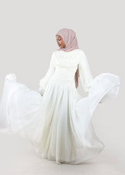 PRE ORDER ship 9/18 Hala Rose Gown | Ecru