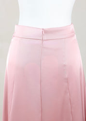 Sareen Satin Skirt | Dusty Rose