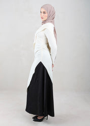 Aleen Asymmetrical Tunic | Ecru