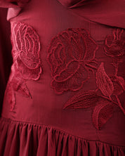 Hala Rose Gown | Burgundy