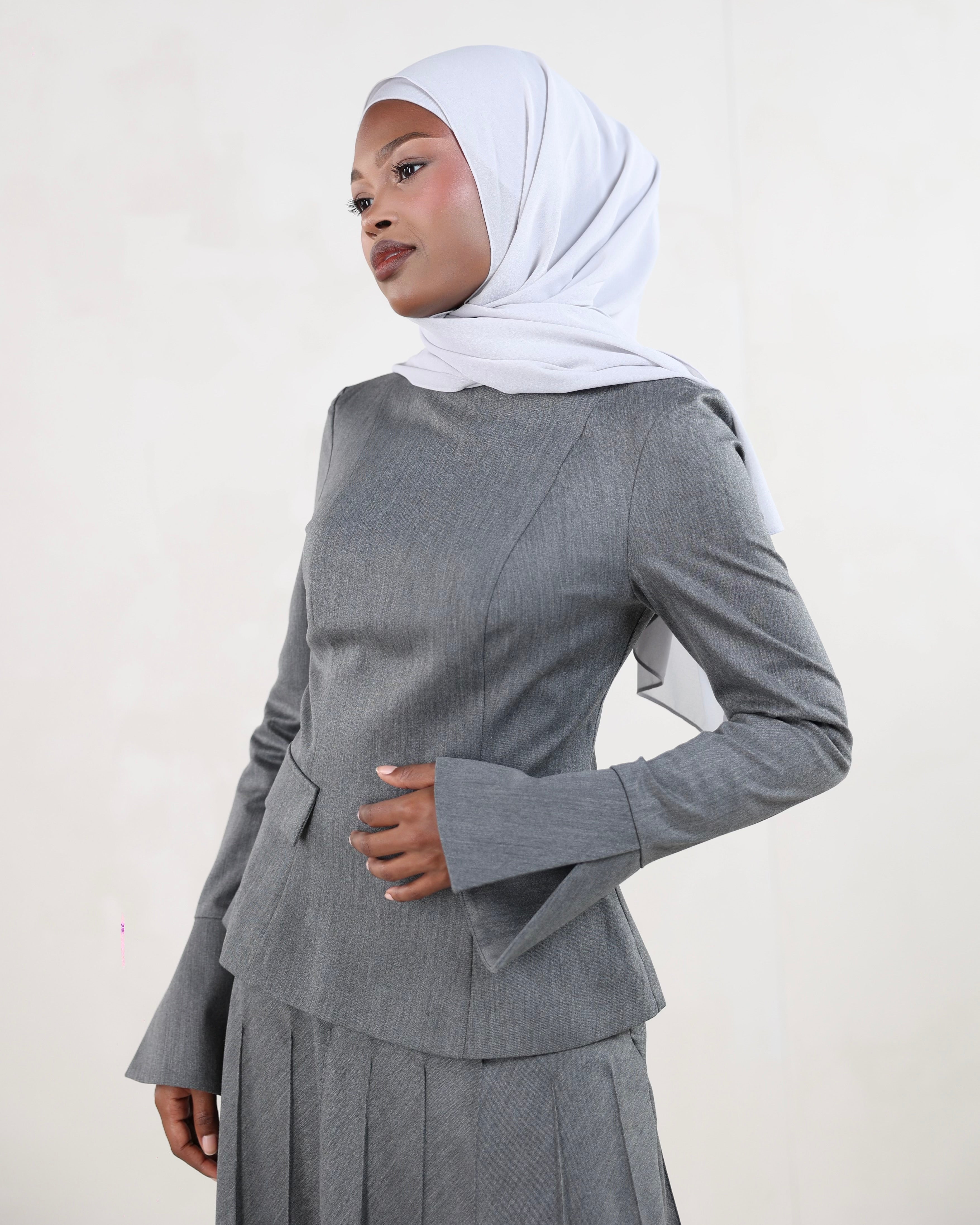 Amara Top | Charcoal