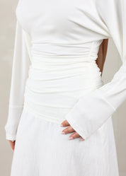 Naomi Batwing Top | Ivory