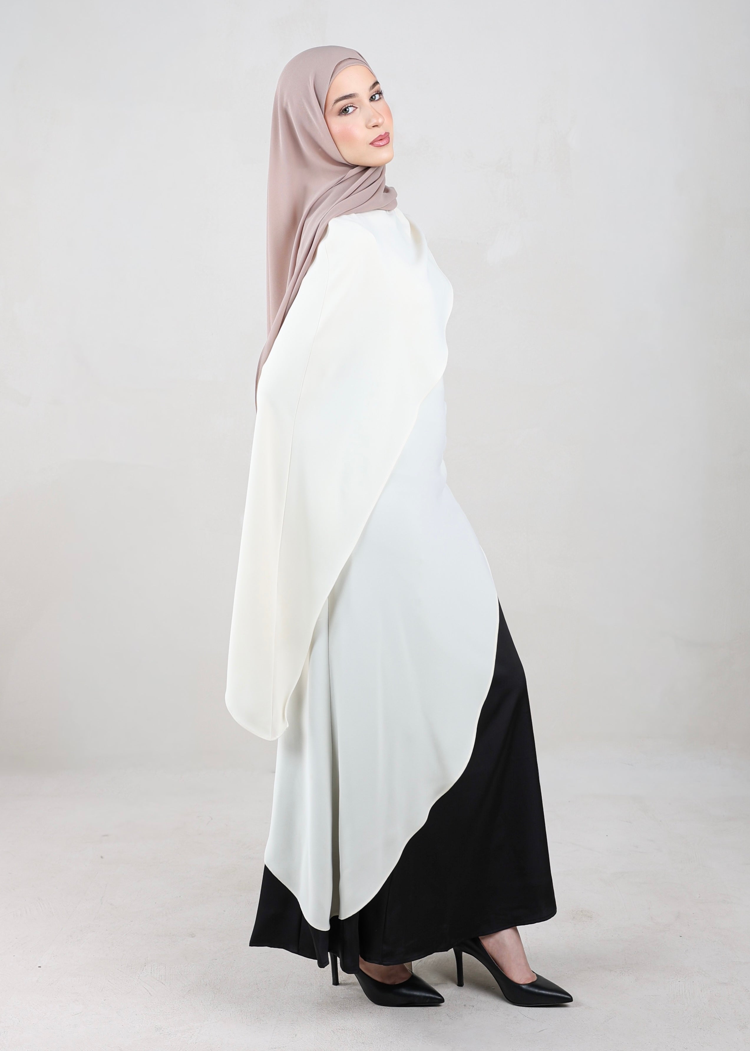 Aleen Asymmetrical Tunic | Ecru