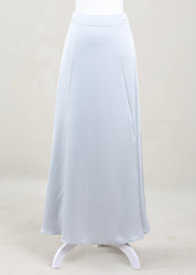 Sareen Satin Skirt | Silver