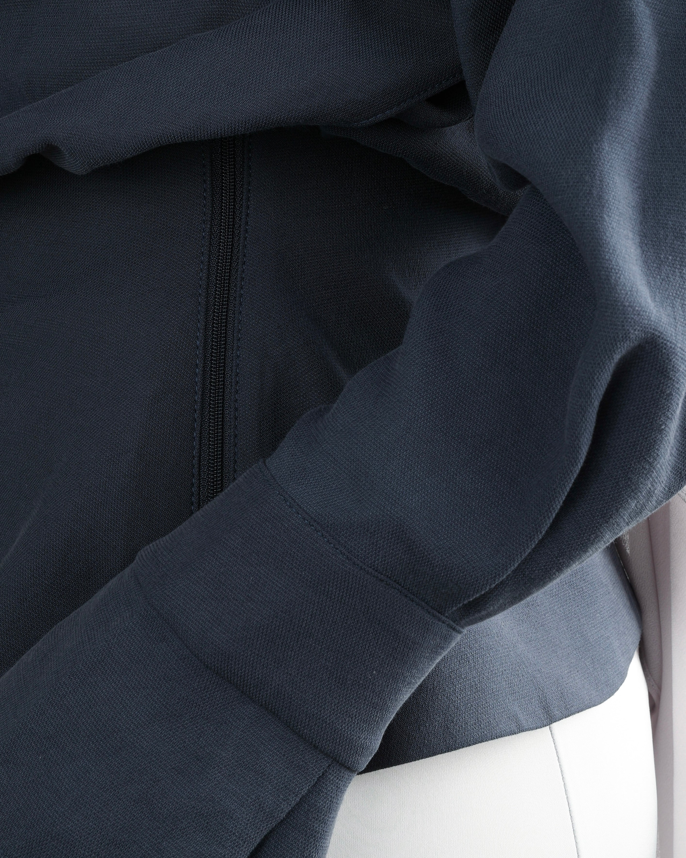 Sana Draped Top | Navy