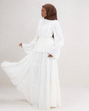 Zaina Skirt | Ivory *ships 12/1