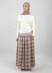 Naomi Batwing Top | Ecru