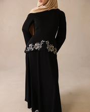 Hadeel Dress | Noir
