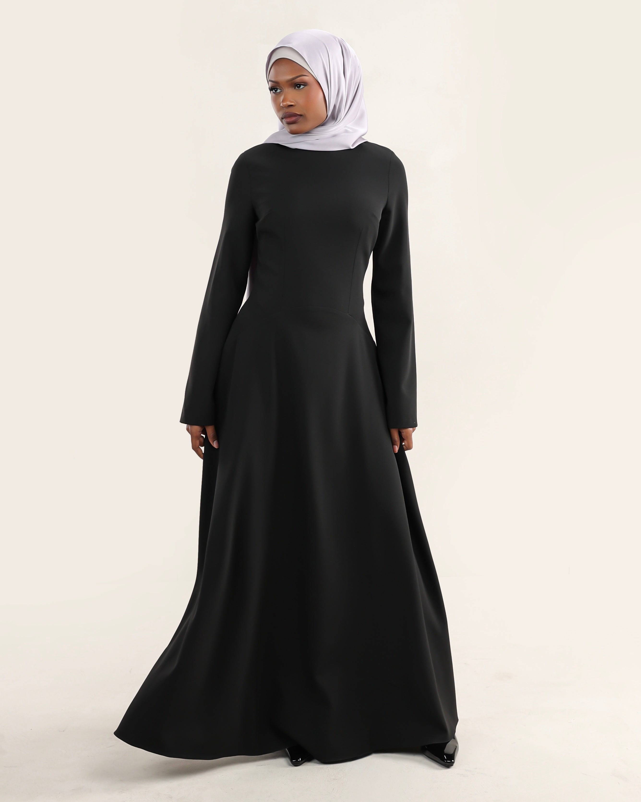 Wardeh Dress | Noir