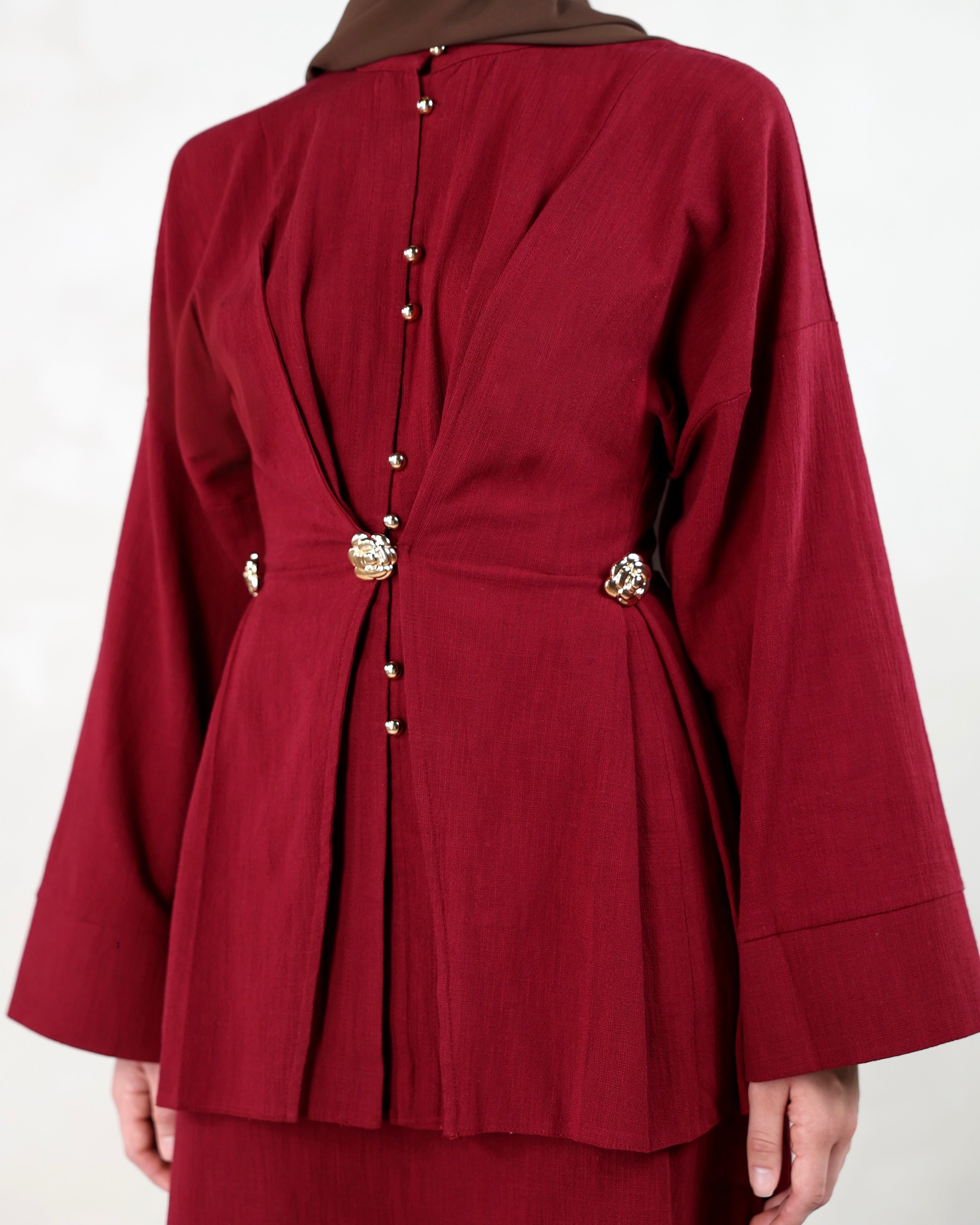 Dana Top | Maroon