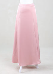 Sareen Satin Skirt | Dusty Rose