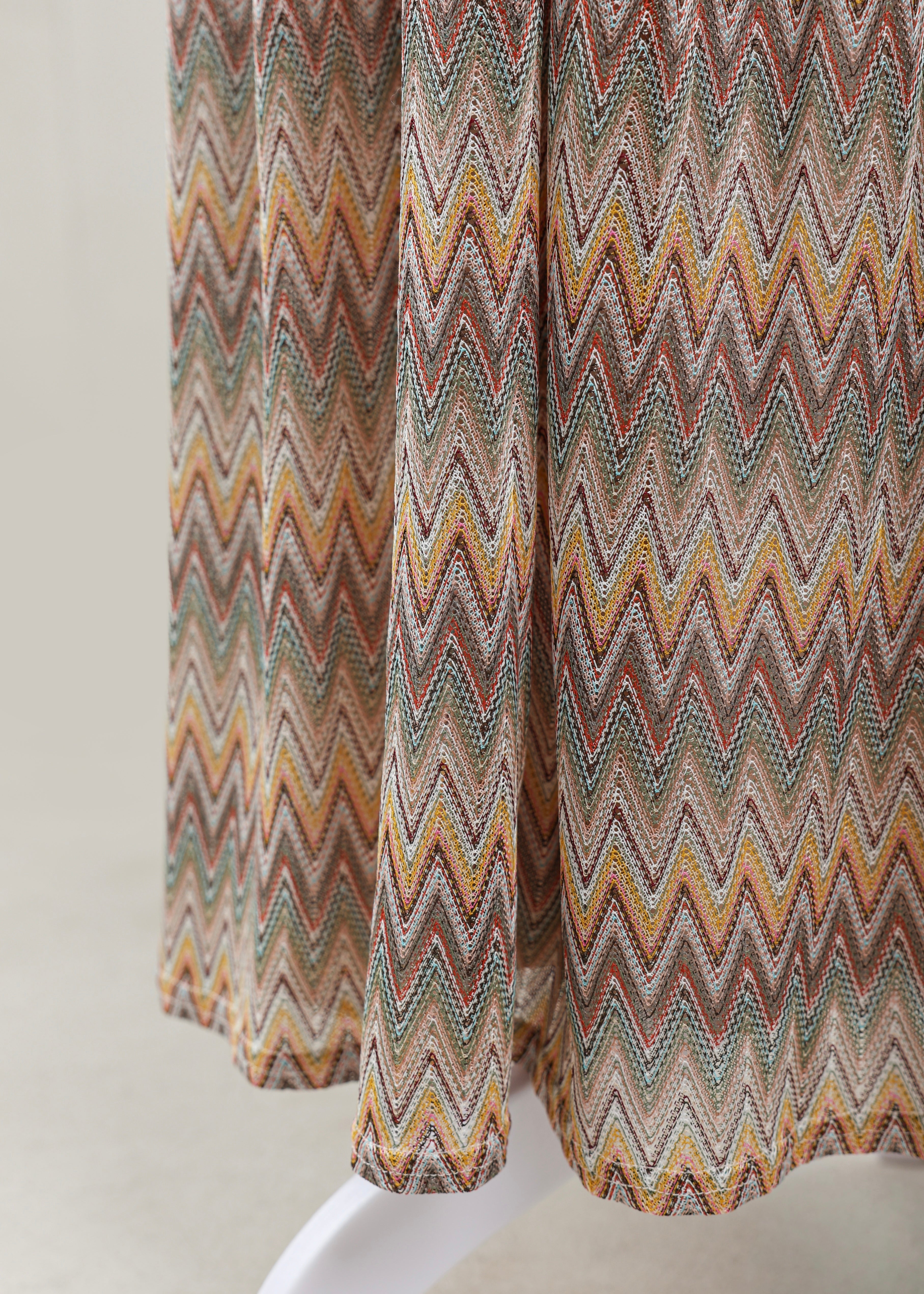 Zeena Chevron Skirt | Desert