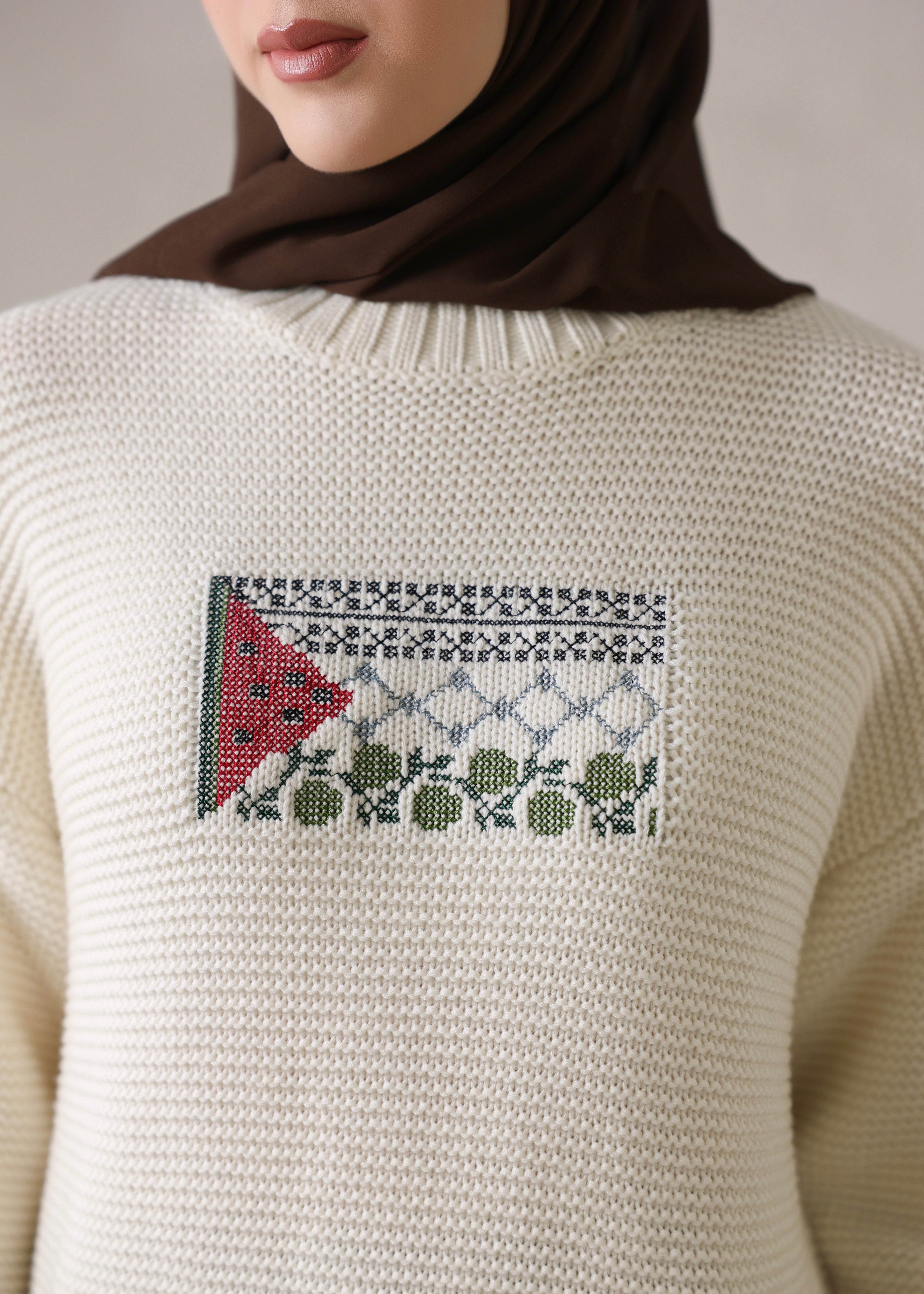 Palestine Knit Sweater