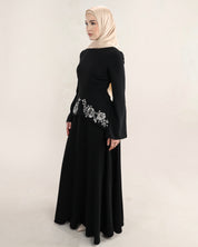 Hadeel Dress | Noir
