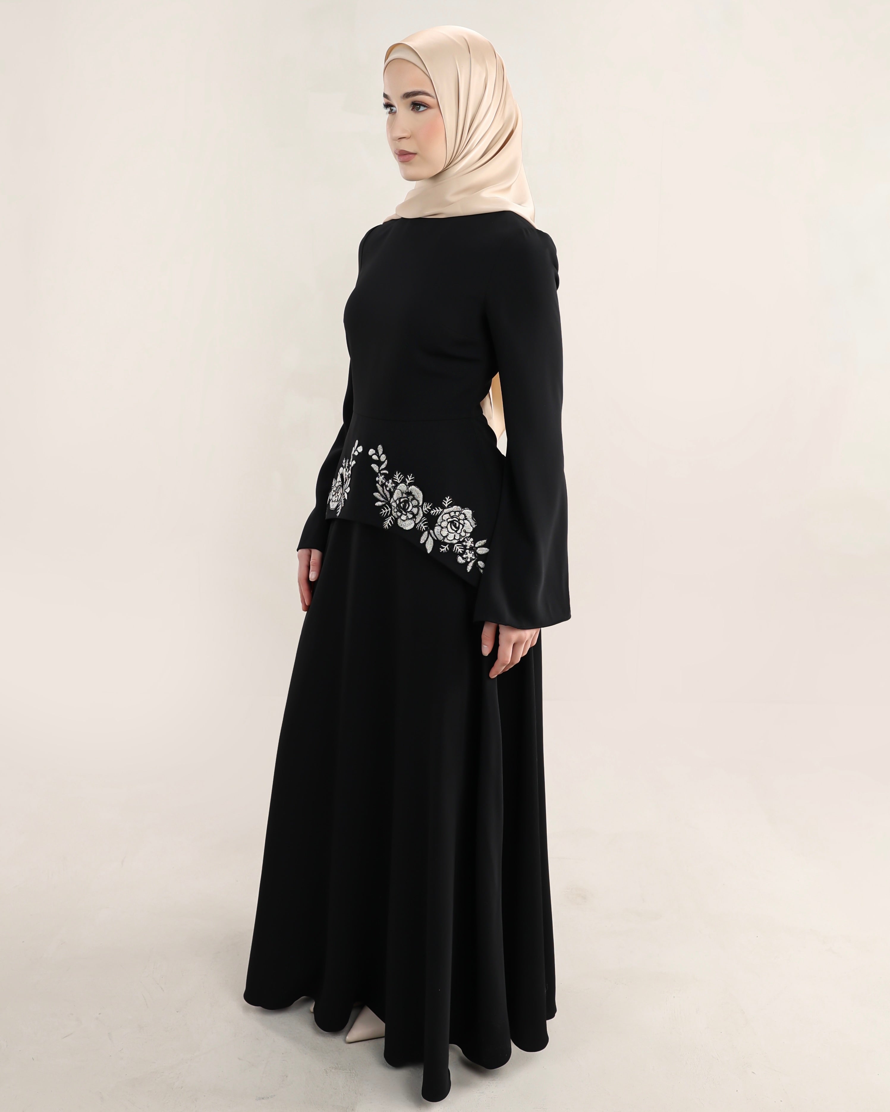 Hadeel Dress | Noir