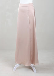 Sareen Satin Skirt | Beige