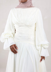 PRE ORDER ship 9/18 Hala Rose Gown | Ecru