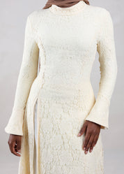 Lana Lace Tunic | Butter Yellow