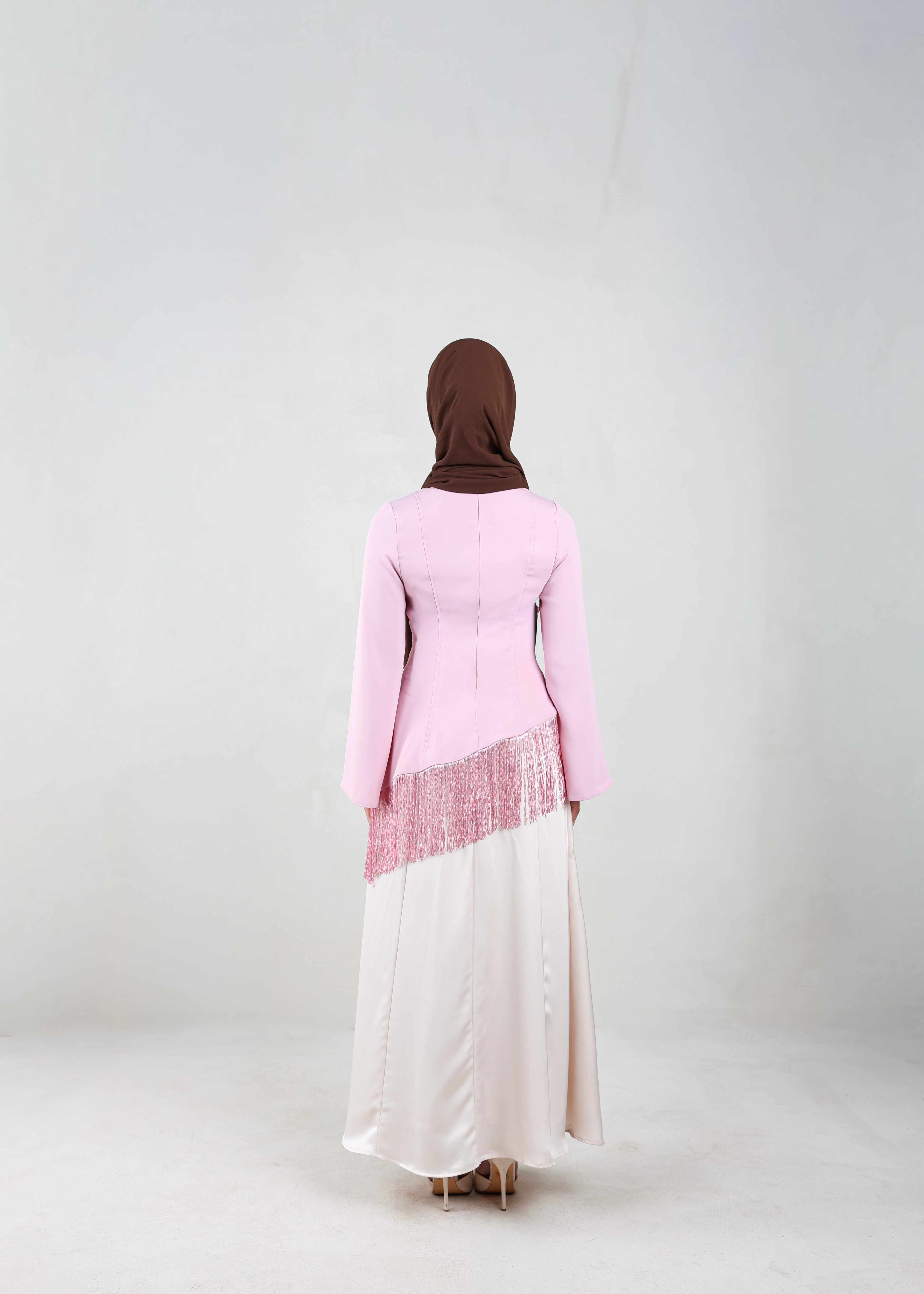 Iman Fringe Tunic | Pink