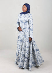 Eloise Toile Gown | French Blue