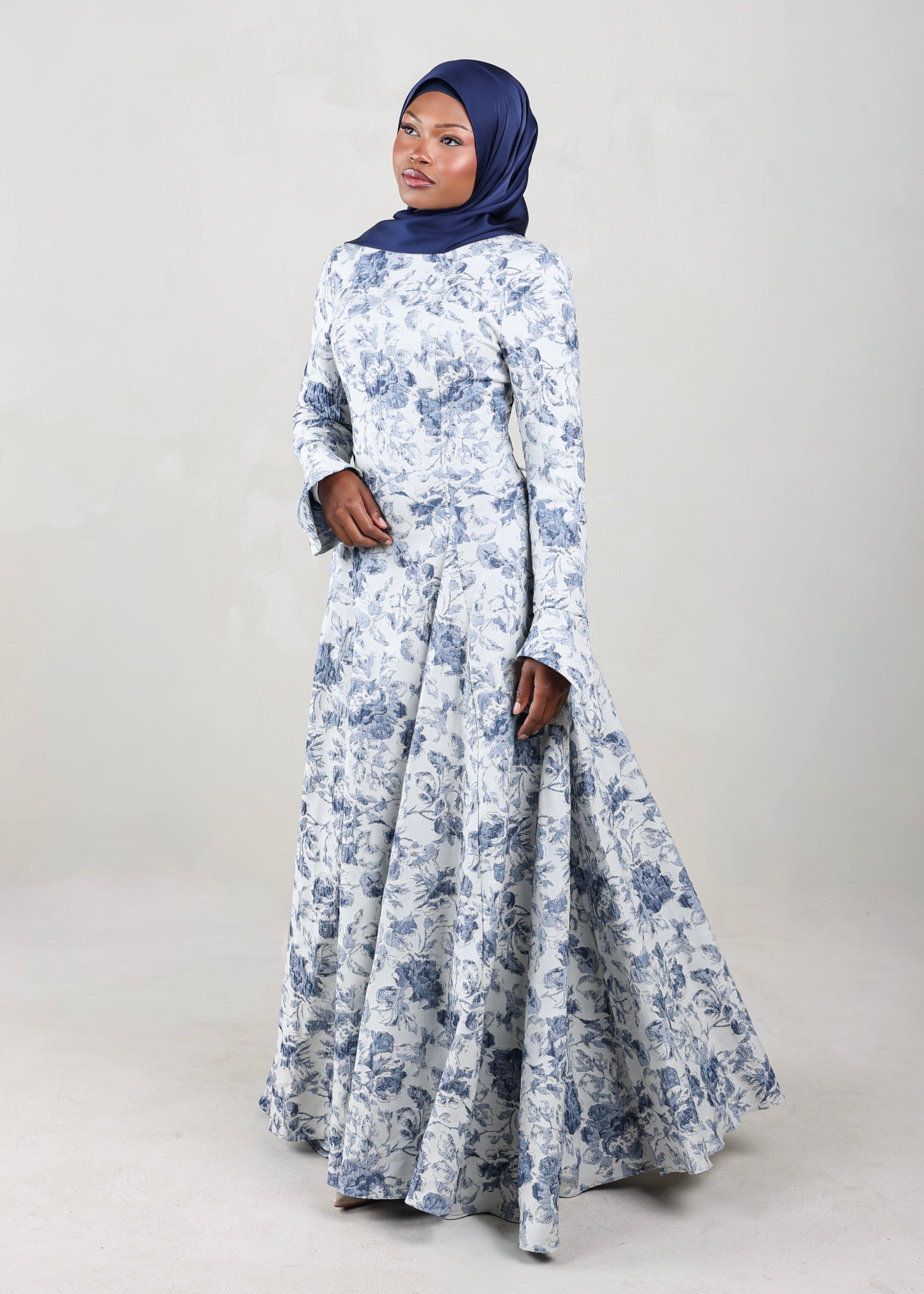 Eloise Toile Gown | French Blue