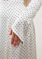 Celeste Polka Gown