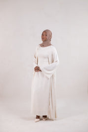 Samia Abaya Set | Natural