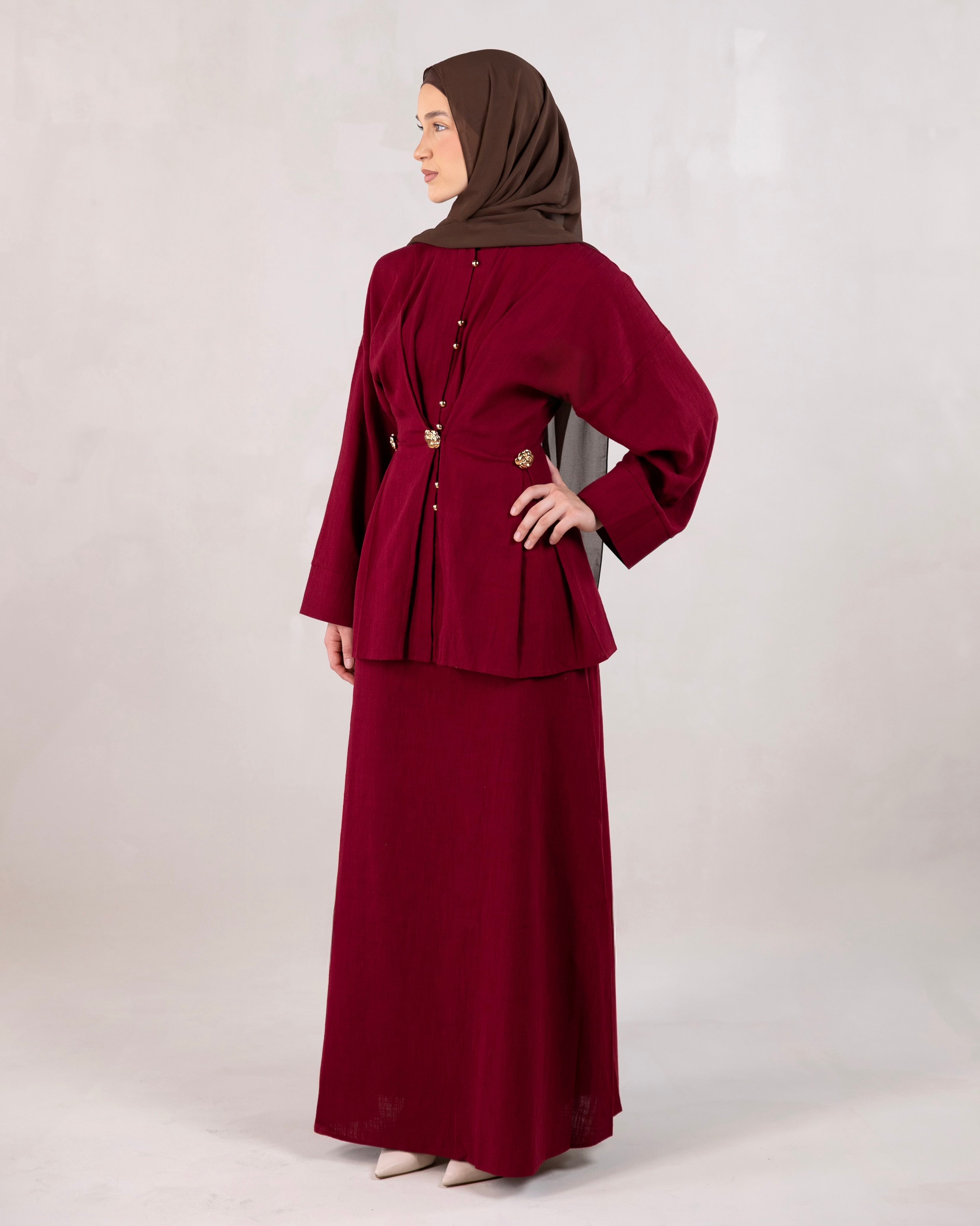 Dana Top | Maroon