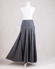 Amara Pleated Skirt | Charcoal