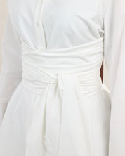 Hana Wrap Shirt | Ivory