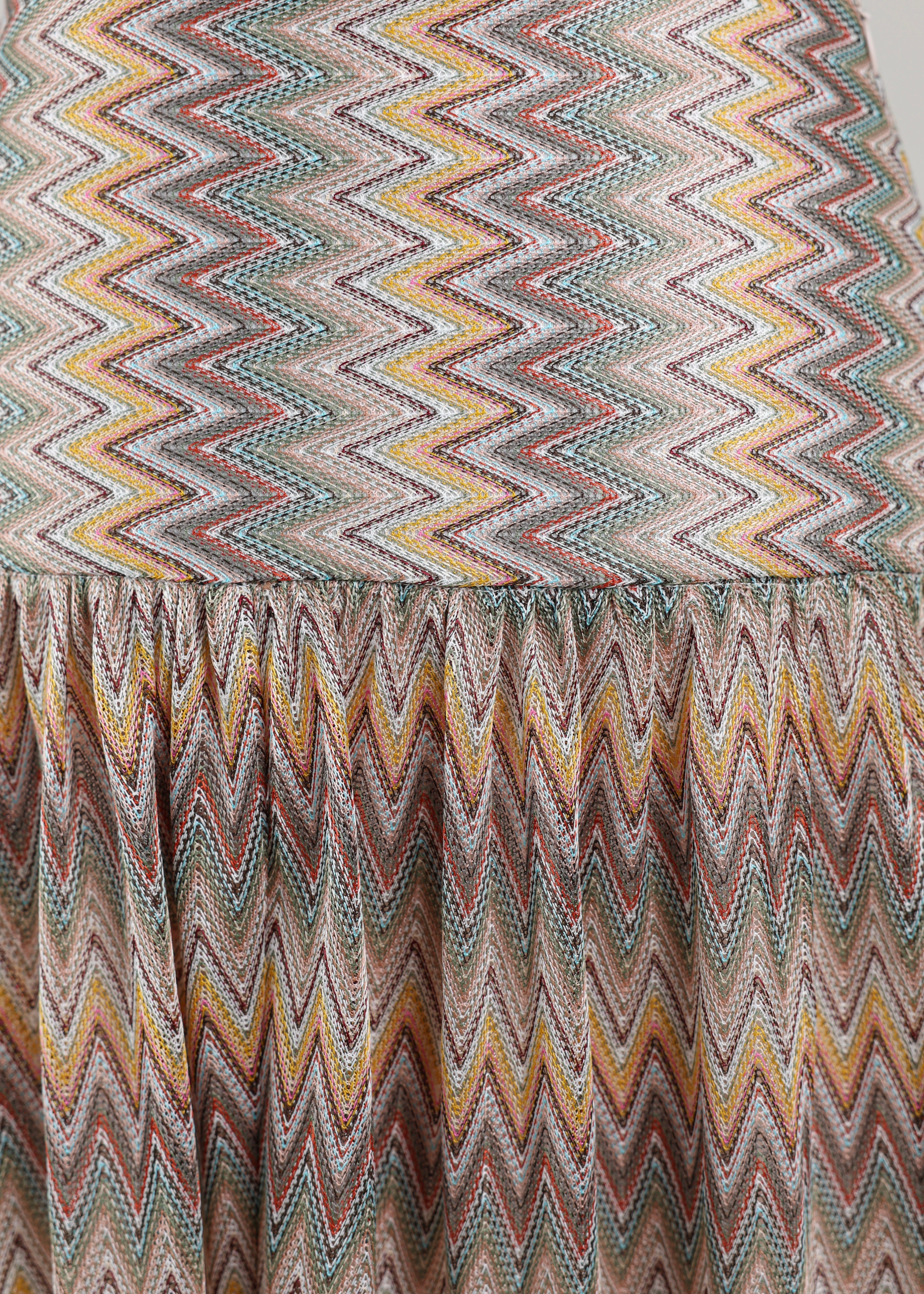 Zeena Chevron Skirt | Desert