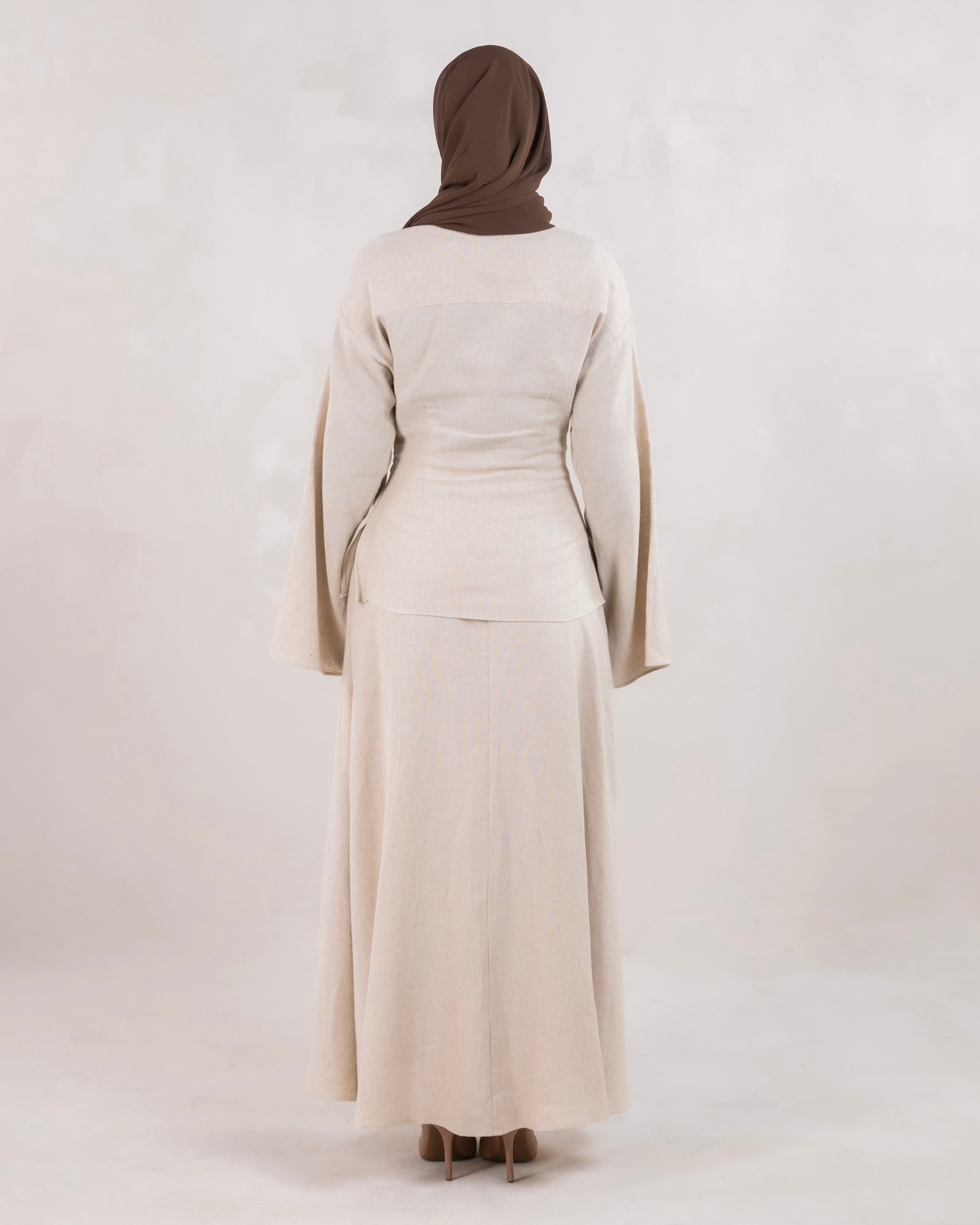 Sabreen Linen Skirt
