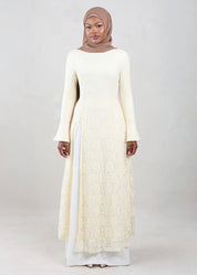Lana Lace Tunic | Butter Yellow