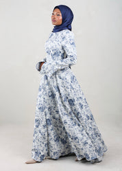 Eloise Toile Gown | French Blue