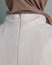 Nawal Ruffled Top | Lace