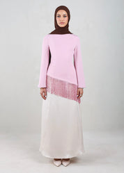 Iman Fringe Tunic | Pink