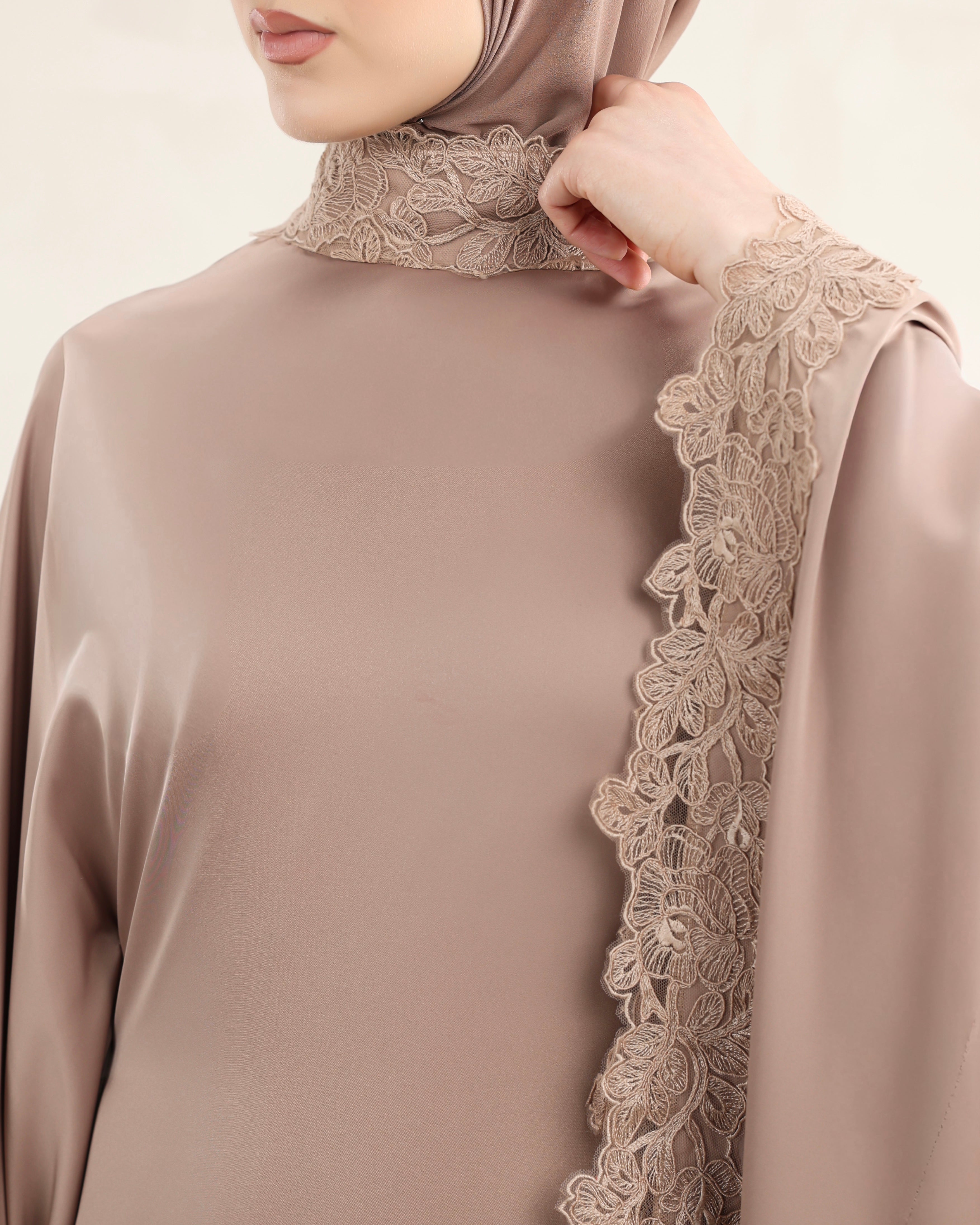 Malena Abaya | Rose Taupe