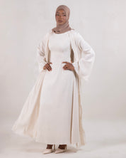 Samia Abaya Set | Natural