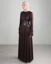 Vera Suede Leather Dress