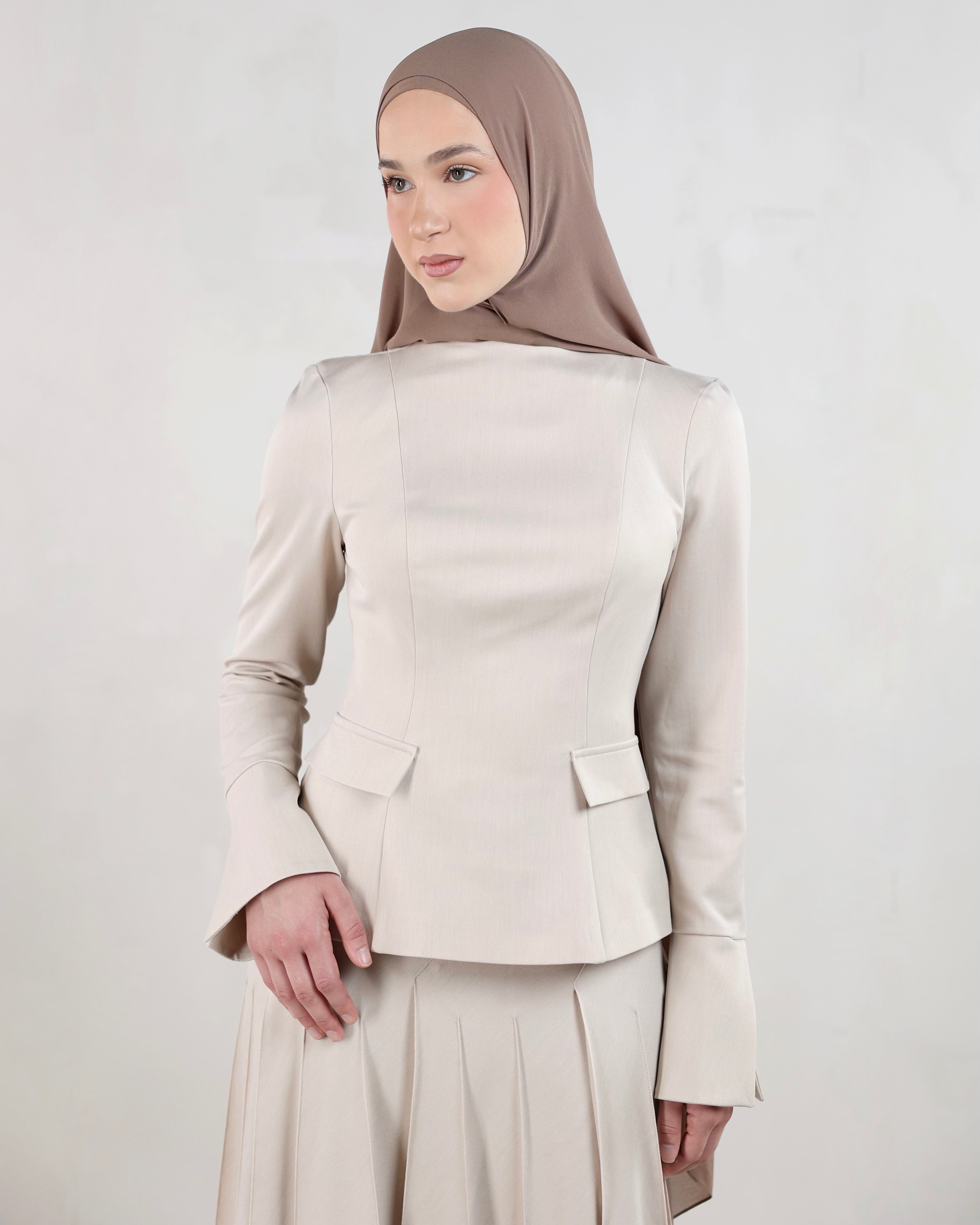 Amara Top | Oatmeal